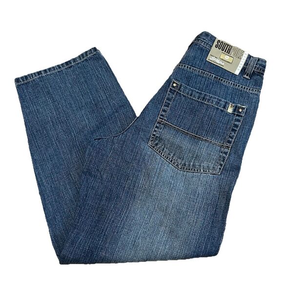 Vintage Southpole Jeans Men’s 34x32 82628 Y2K Straight Baggy Skater Hip Hop - Picture 1 of 10